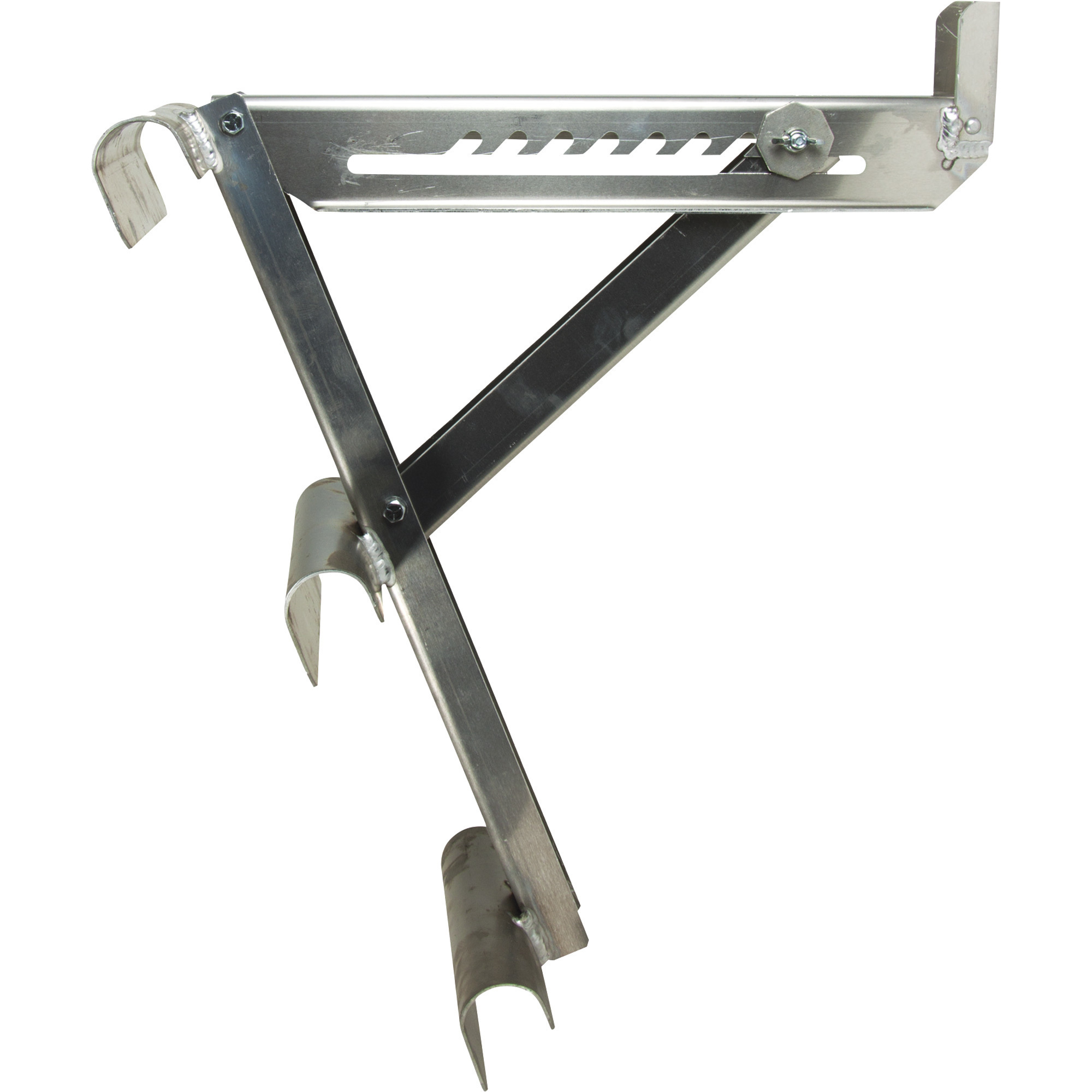 Qual-Craft 3-Rung Long Body Ladder Jack, 46In.L x 10In.W x 7In.H, Model# 2430